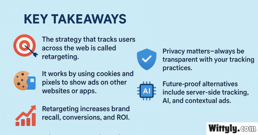 what is the digital marketing strategy that tracks users across the web?
